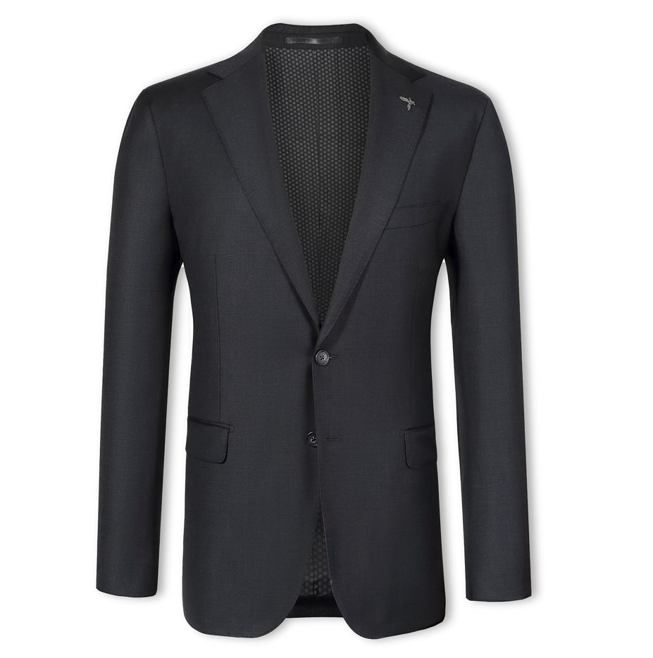 100% Australian Merino Wool Men's Ready To Wear Charcoal Suit