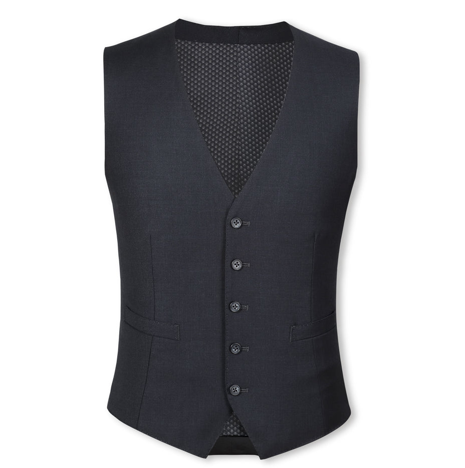 100% Australian Merino Wool Men's Ready To Wear Charcoal Suit
